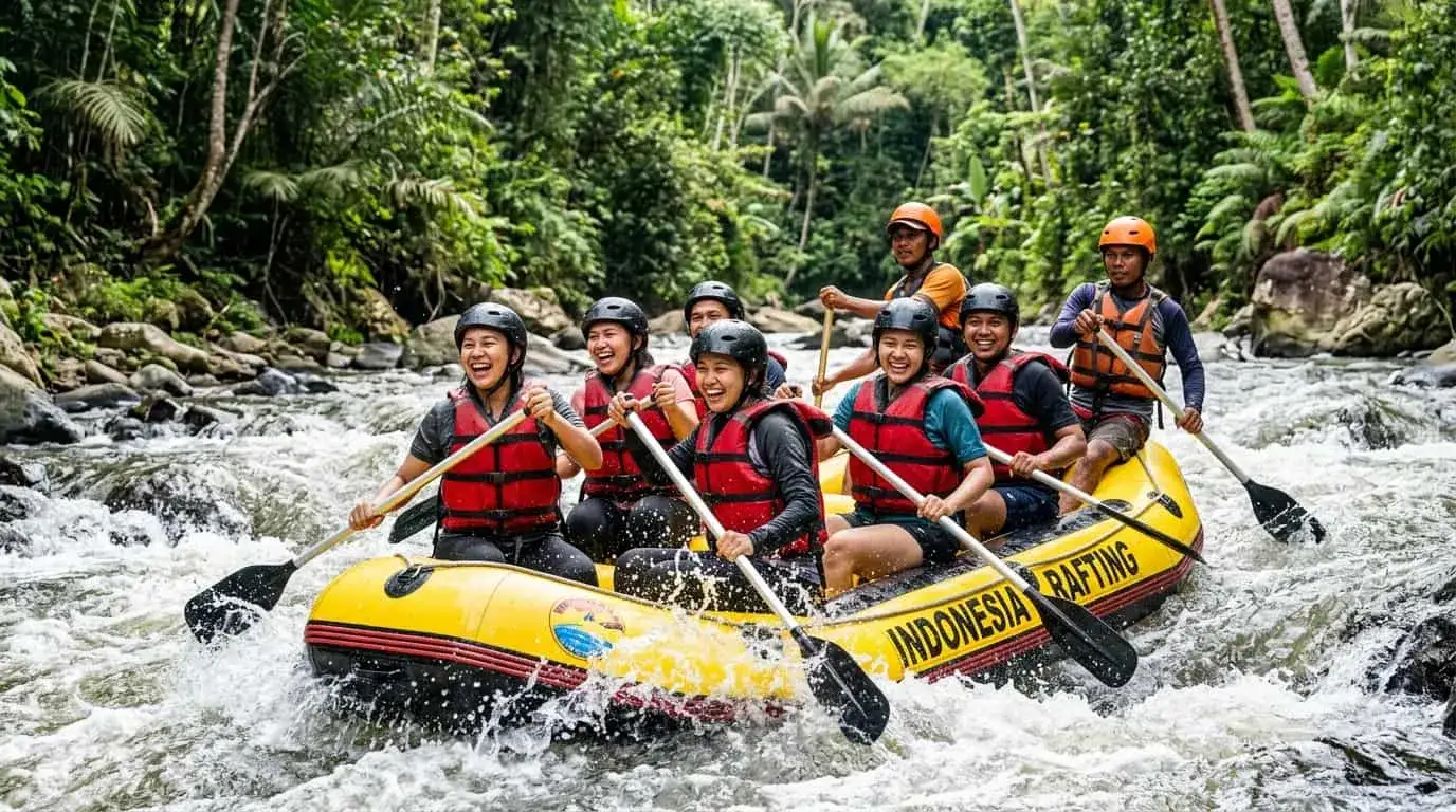 Rafting di Sungai Cisadane