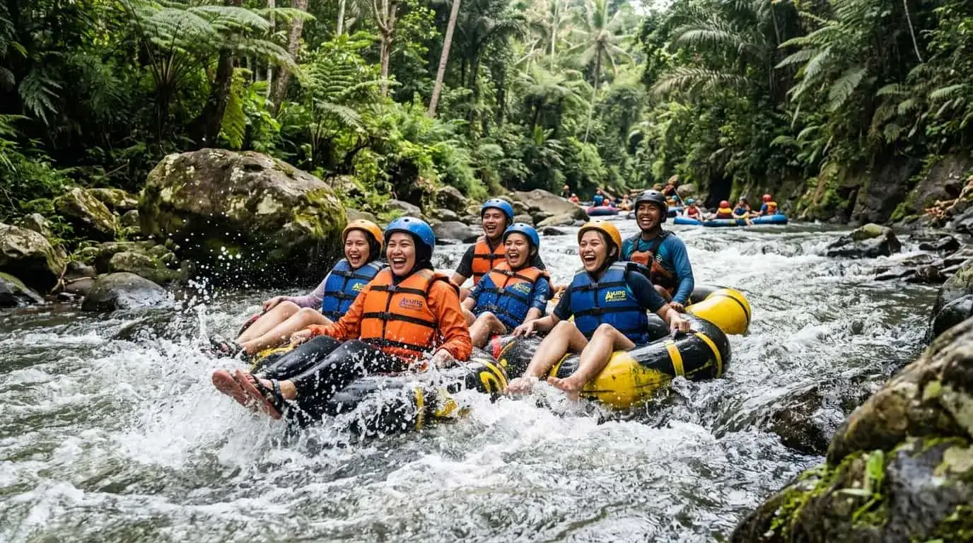 Slide LAPANGAN AKTIFITAS & SUNGAI — Grand Titik Kumpul